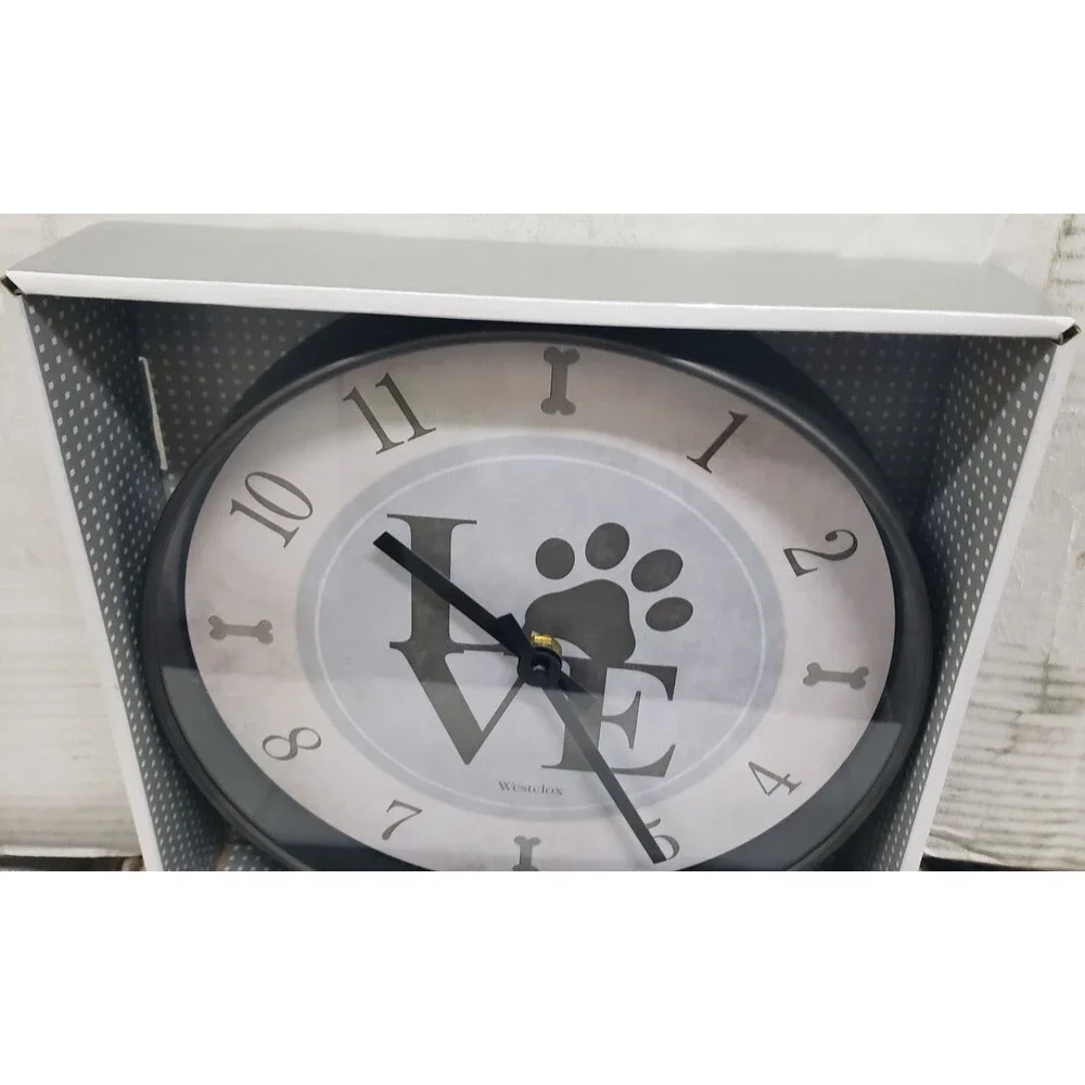 Plastic Decorative Kitchen Wall Clock, approx. 10